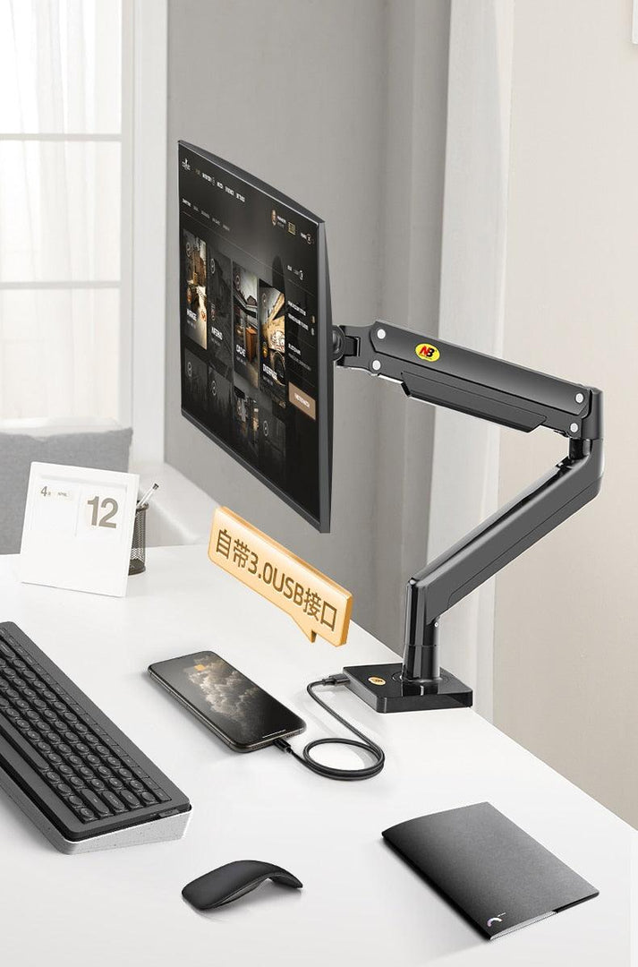22-40 inch Screen Desktop Monitor Holder 360 Rotate 3-15kg - BestShop