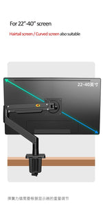 Load image into Gallery viewer, 22-40 inch Screen Desktop Monitor Holder 360 Rotate 3-15kg - BestShop

