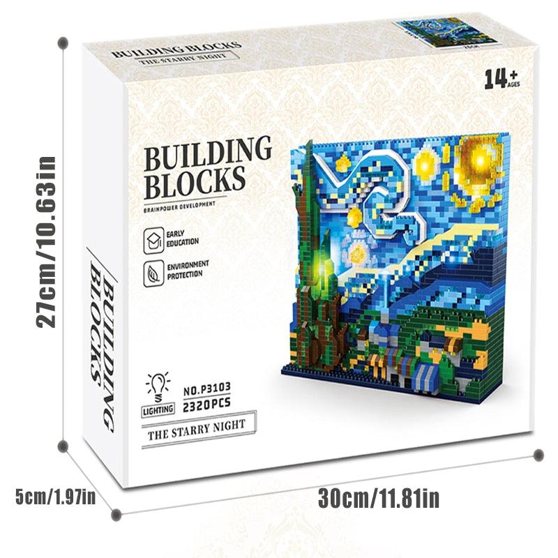 2320PCS Starry Night Building Blocks Set - BestShop