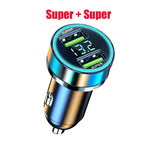 Load image into Gallery viewer, 240W 2 Port Super Fast USB Car Charger - BestShop
