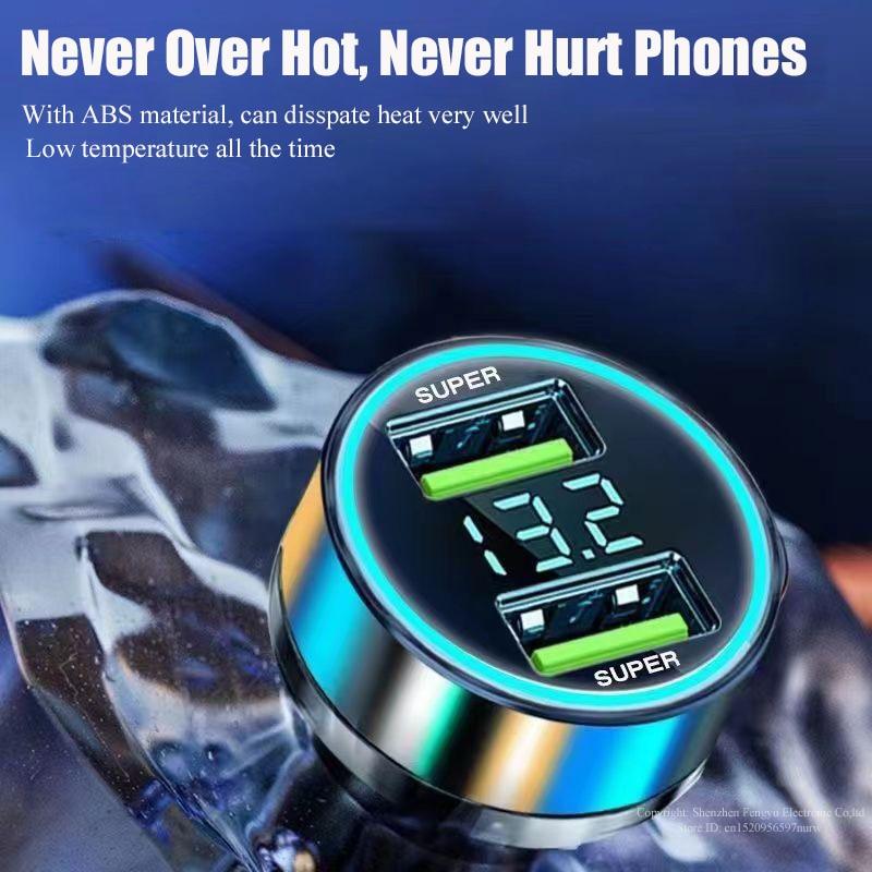 240W 2 Port Super Fast USB Car Charger - BestShop
