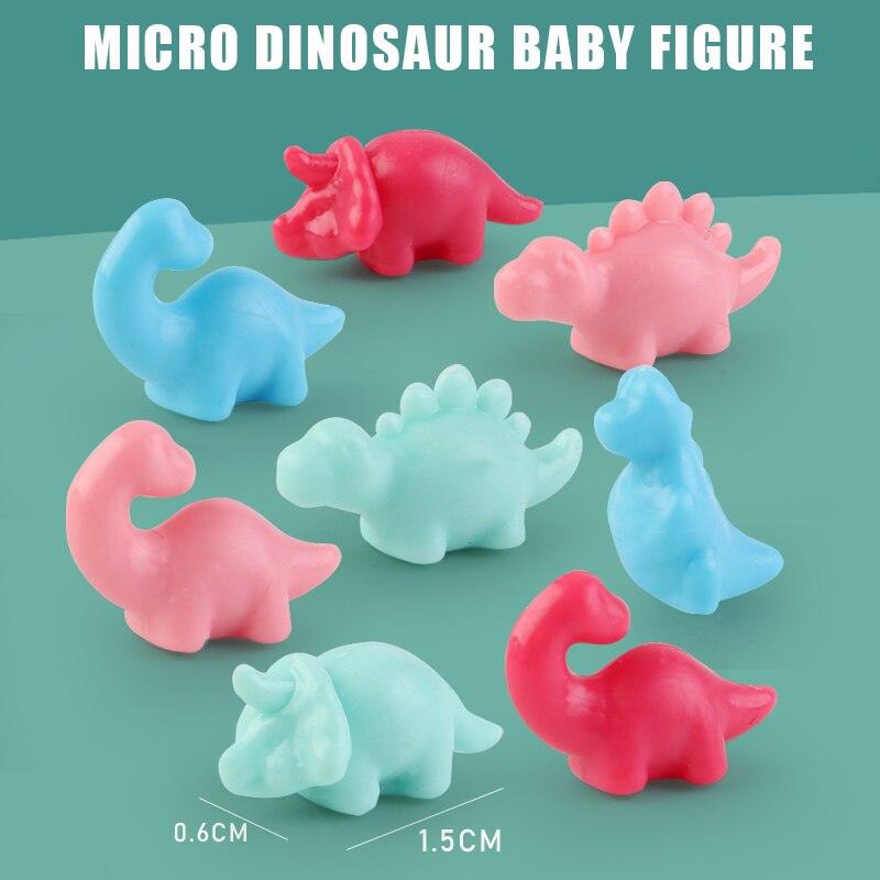 2Pcs Dinosaur Figure Grabber Capsule Toy Mini Claw - BestShop