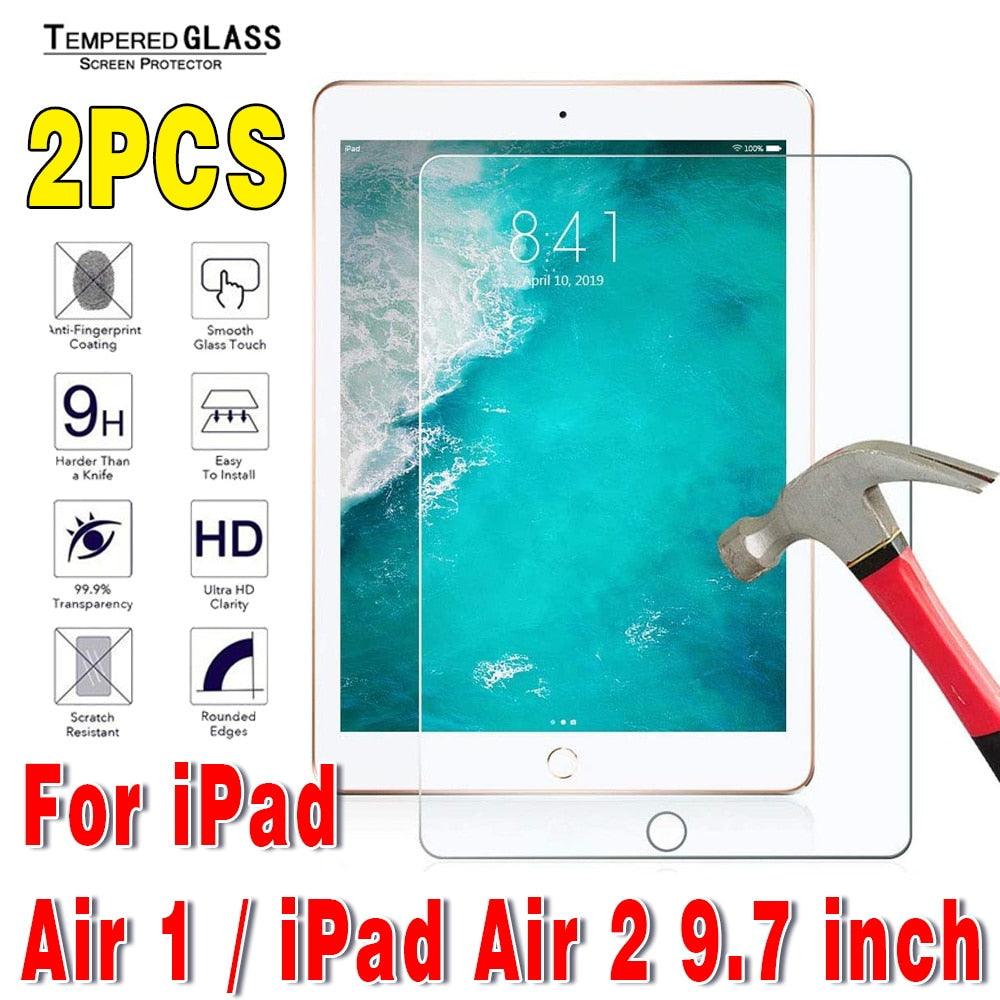 2Pcs Tempered Glass Screen Protector for iPad - BestShop