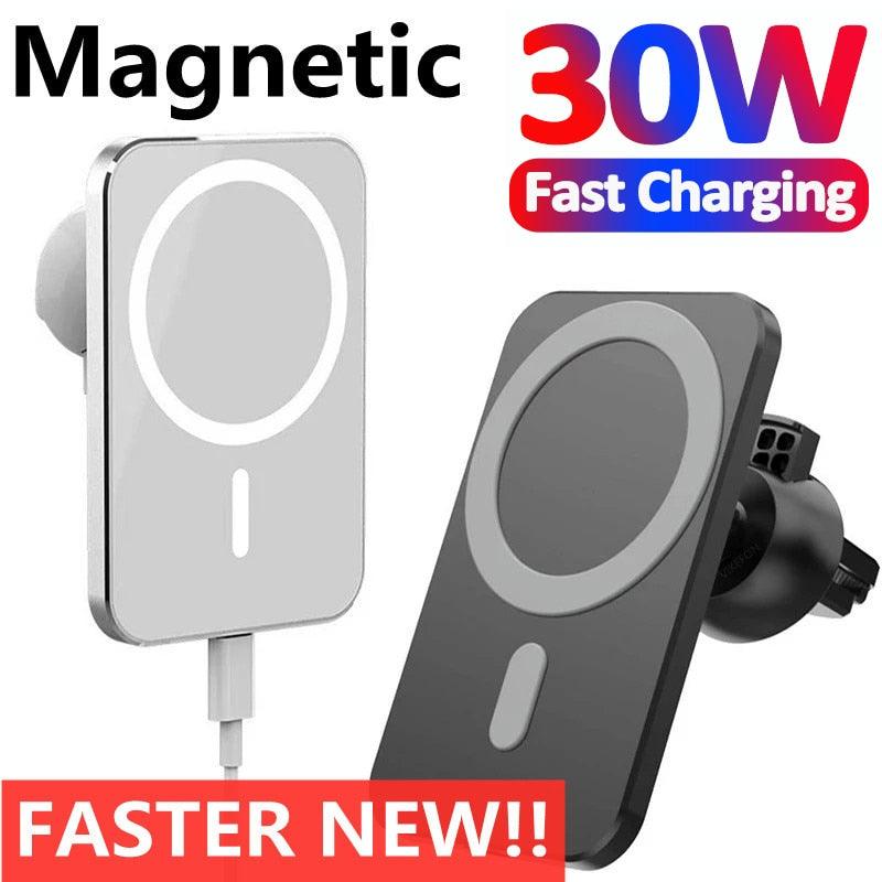 30W Magnetic Car Wireless Charger - BestShop