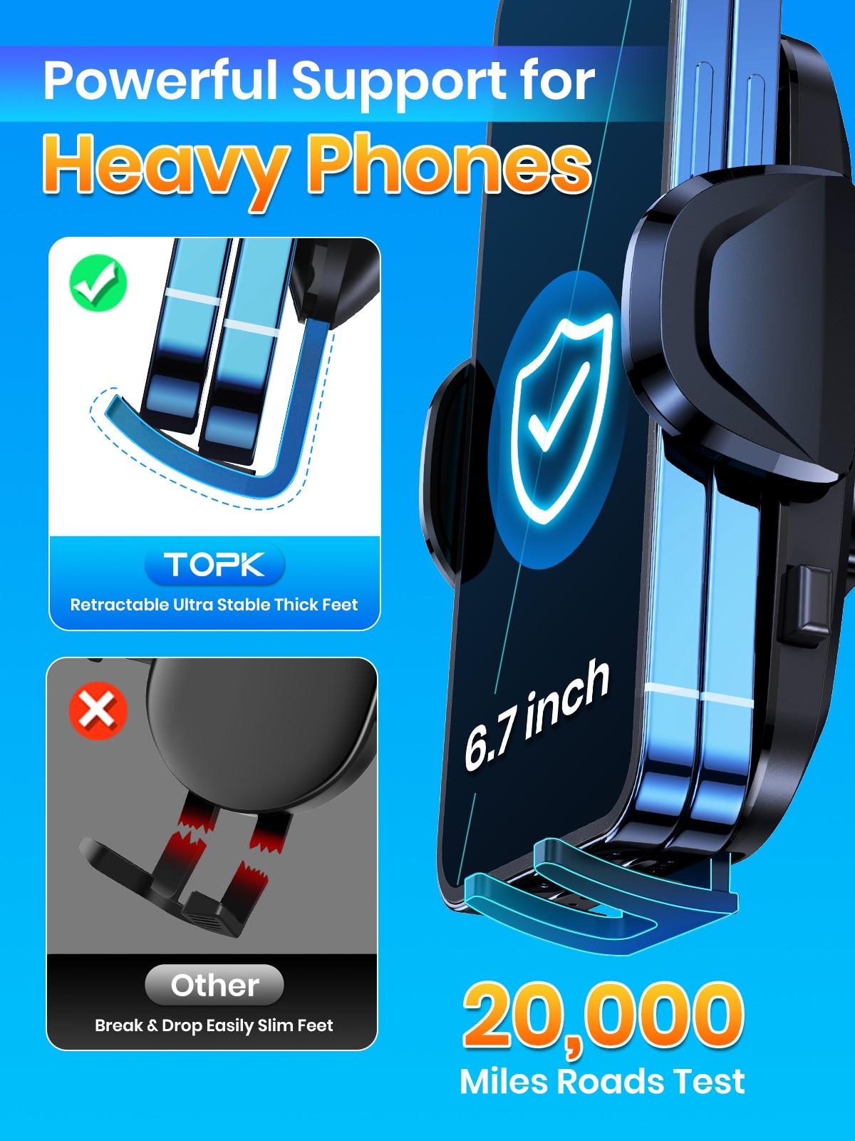 360 Rotatable Car Phone Holder Mount - BestShop