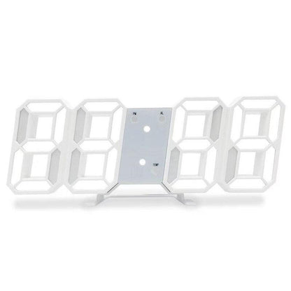 3D LED Digital Clock Luminous Fashion Wall Clock - BestShop