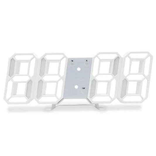 3D LED Digital Clock Luminous Fashion Wall Clock - BestShop