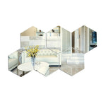 Load image into Gallery viewer, 3D Mirror Wall Sticker Hexagon Decorations - BestShop
