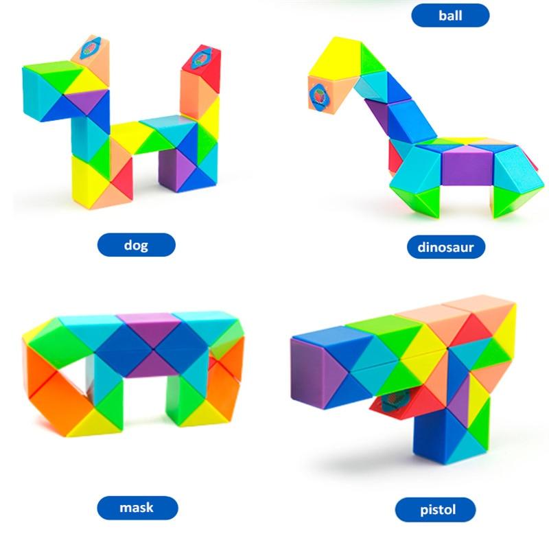 3D Puzzle Fidget Transformable Cube Kid Education Toys - BestShop