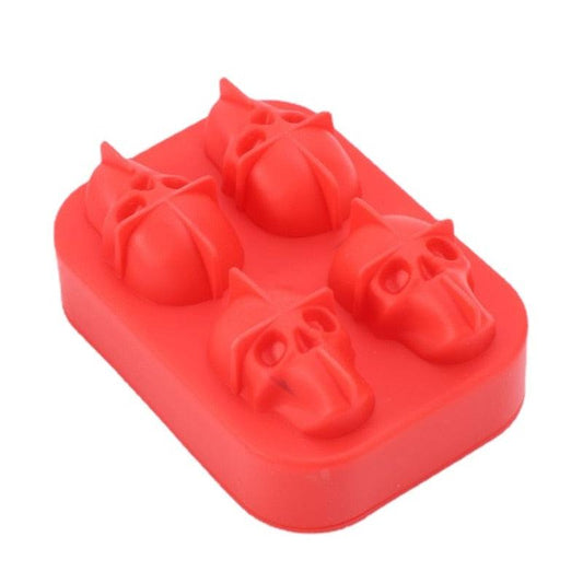 3D Skull Silicone Ice Cube Tray - BestShop