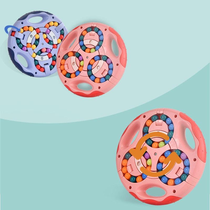 3In1 Kids Rotating Magic Beans Fingertip Cube Puzzles - BestShop