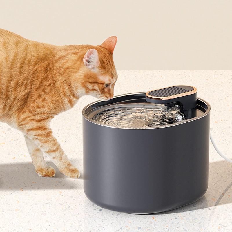 3L Automatic Cat Water Fountain with LED Light Ultra Silent - BestShop