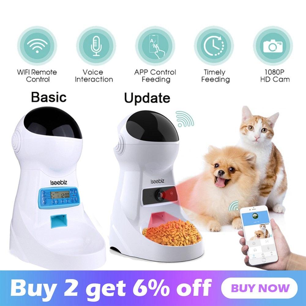 3L Automatic Pet Feeder Smart Food Dispenser - BestShop