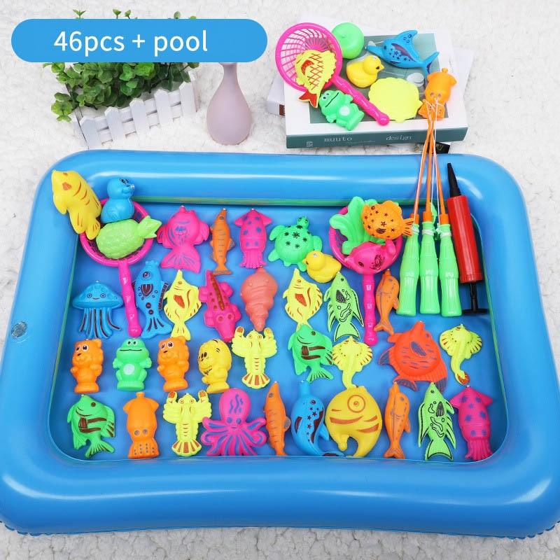46pcs/Set Children Magnetic Fishing Toy - BestShop