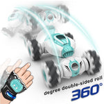Load image into Gallery viewer, 4WD Mini Remote Control Watch Gesture Sensor Stunt Car - BestShop