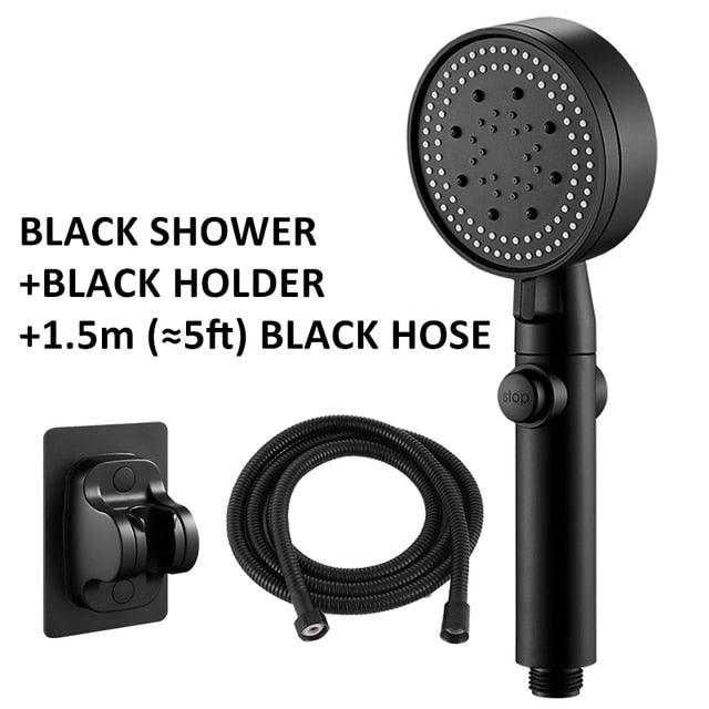 5 Modes Adjustable Shower Head High Pressure - BestShop