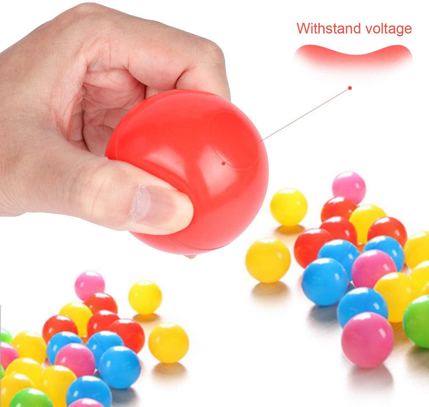 50Pcs Baby Plastic Balls Water Pool Ocean Wave Ball - BestShop