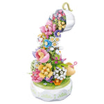 Load image into Gallery viewer, 575pcs Tea Pot Flower Lighting Music Box Building Block - BestShop
