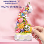 Load image into Gallery viewer, 575pcs Tea Pot Flower Lighting Music Box Building Block - BestShop
