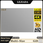 Load image into Gallery viewer, 60-133 Inch Metal Gray Foldable Projector Screen - BestShop