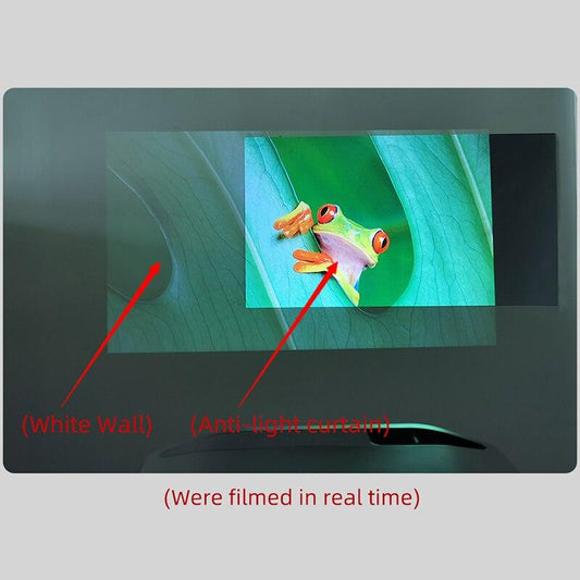 60-133 Inch Metal Gray Foldable Projector Screen - BestShop