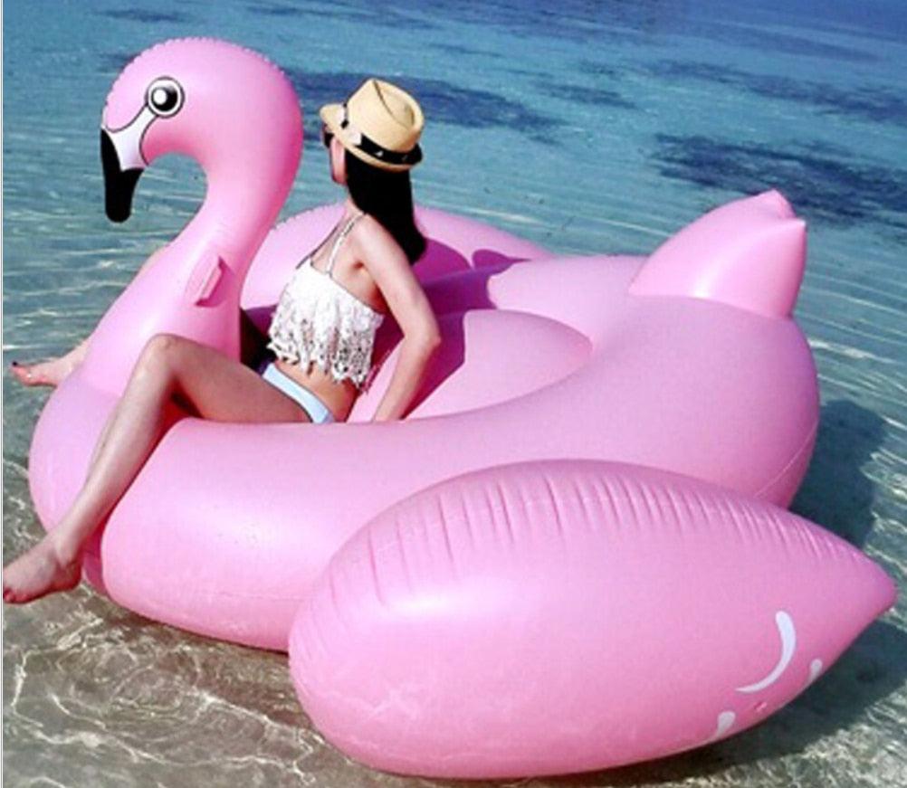 60 Inches Giant Inflatable Rose Gold Flamingo - BestShop