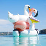 Load image into Gallery viewer, 60 Inches Giant Inflatable Rose Gold Flamingo - BestShop