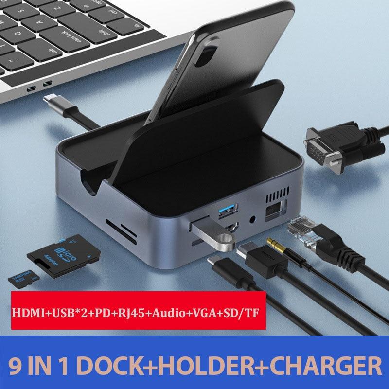 9 in 1 USB Type C Docking Station - BestShop