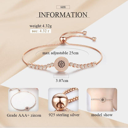 925 Silver Tennis Bracelet - BestShop