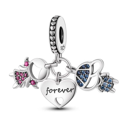 925 Sterling Silver Dangle Charms - BestShop