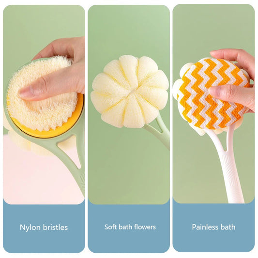Bath Brush Long-handled Shower Sponge
