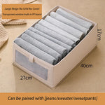 Load image into Gallery viewer, 1Pcs Pants Storage Box Clothes Organizers
