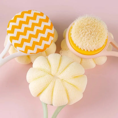 Bath Brush Long-handled Shower Sponge