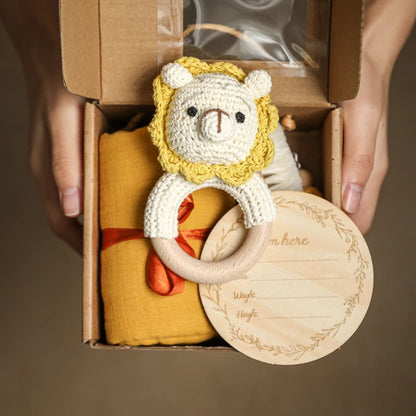 Baby Bath Towel Cotton Blanket Brush Gift Products