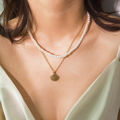Bohemia Conch Shells Necklace