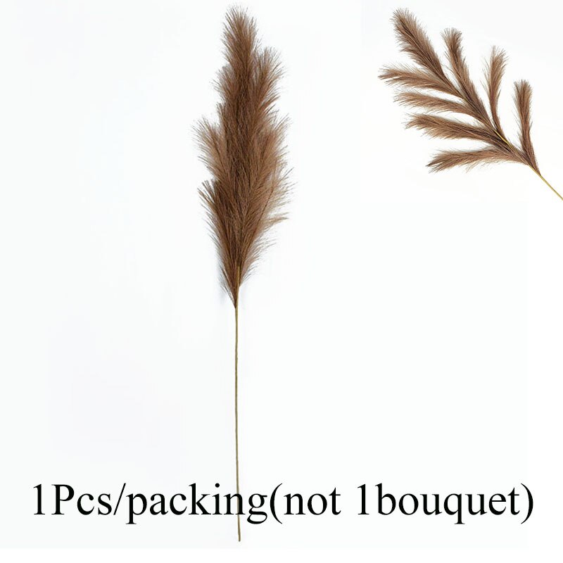 1pc Artificial Pampas Grass Dried Reed Flowers - BestShop