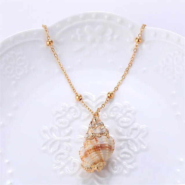 Bohemia Conch Shells Necklace