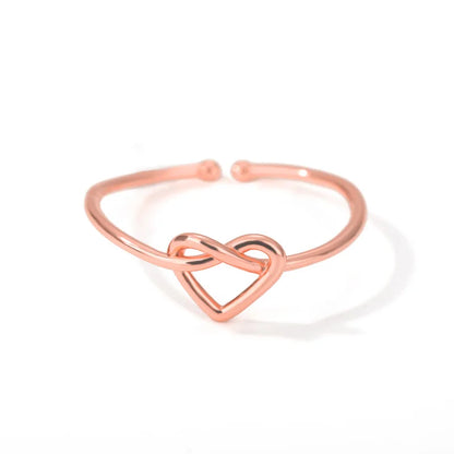 Couple Heart Stainless Steel Rings