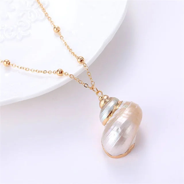 Bohemia Conch Shells Necklace