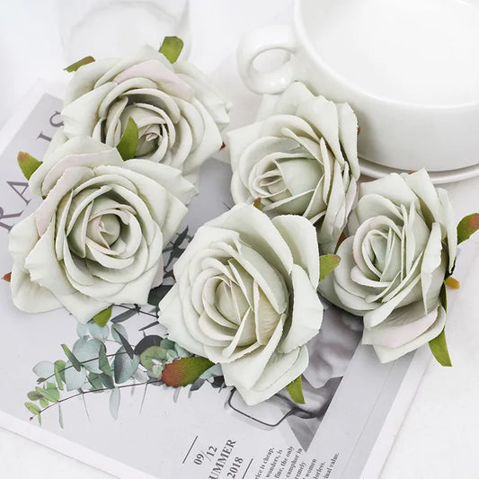 Artificial Silk Flowers Heads