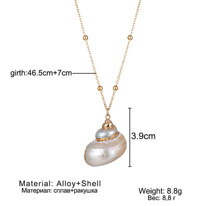 Bohemia Conch Shells Necklace