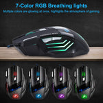 Load image into Gallery viewer, Wired Gaming Mouse USB Computer Mouse Gaming RGB - BestShop
