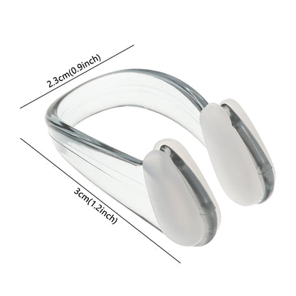Candy Color Silicone Nose Clips 4Pcs/Set - BestShop