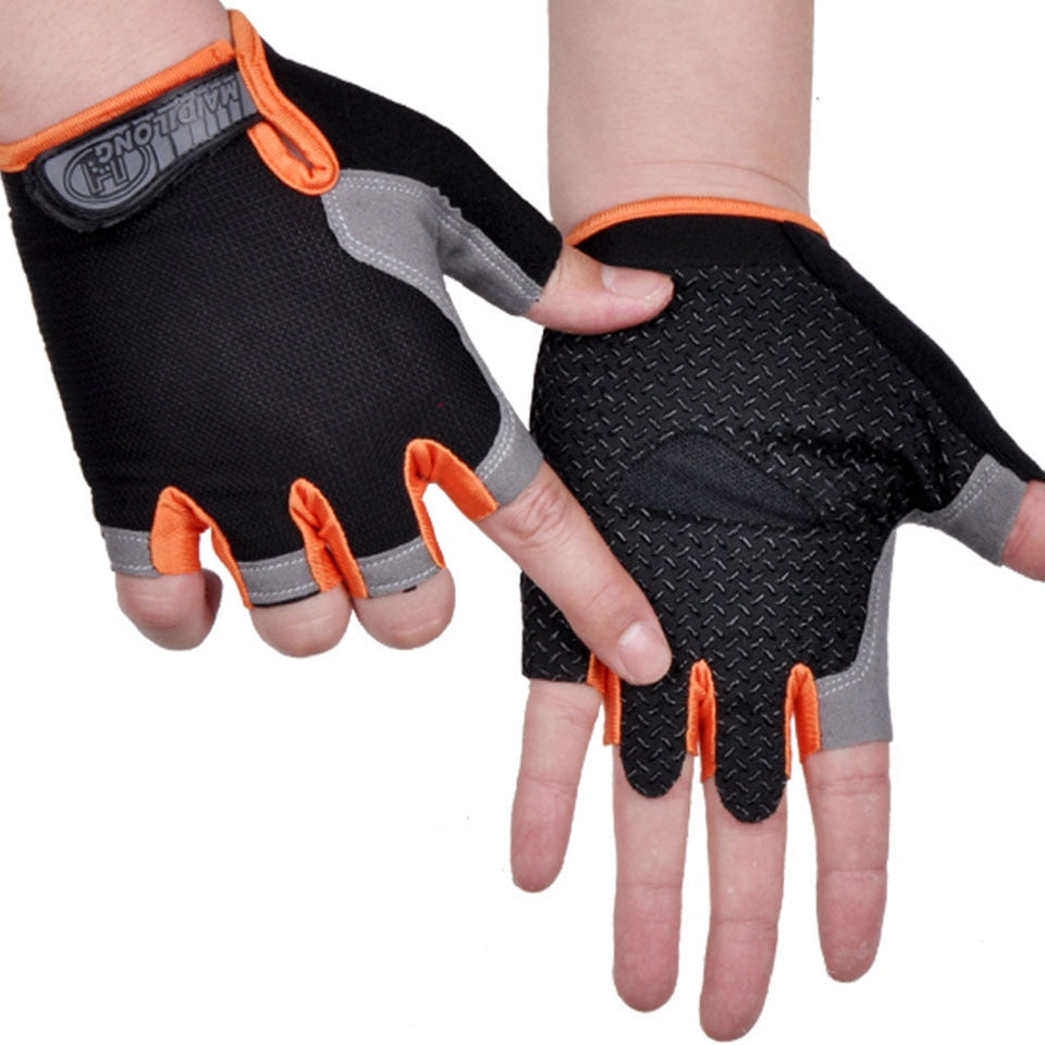 Cycling Anti-slip Anti-sweat Half Finger Gloves - BestShop