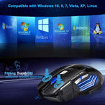 Load image into Gallery viewer, Wired Gaming Mouse USB Computer Mouse Gaming RGB - BestShop
