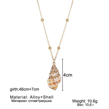 Bohemia Conch Shells Necklace
