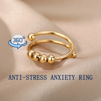 Anxiety Ring Beads Rings