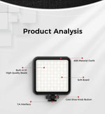 Load image into Gallery viewer, VIJIM LED Camera Light Lamp Photography
