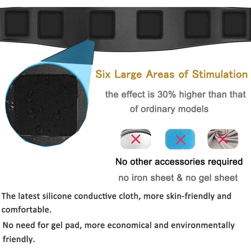 Muscle Stimulation Belt Electric ABS Stimulator Trainer - BestShop