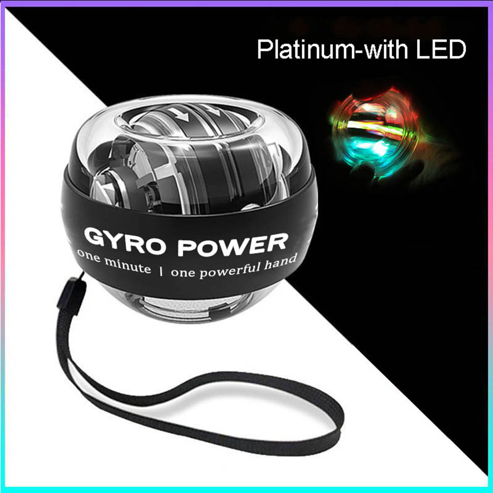 LED Gyroscopic Powerball Autostart Range Gyro Power Wrist Ball - BestShop